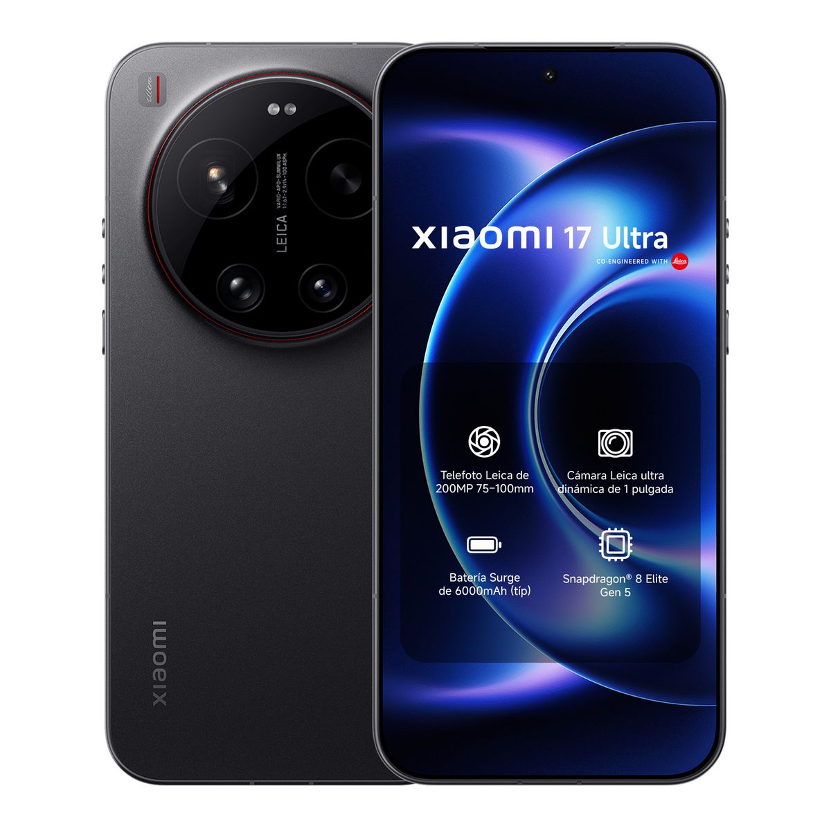 XIAOMI - Xiaomi 17 Ultra Negro 16GB RAM 1024GB Memoria