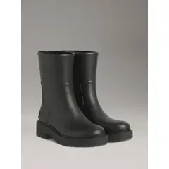 CALVIN KLEIN - Botas Impermeables de Caucho Negro