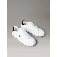 CALVIN KLEIN - Zapatillas Classic en Cuero Blanco