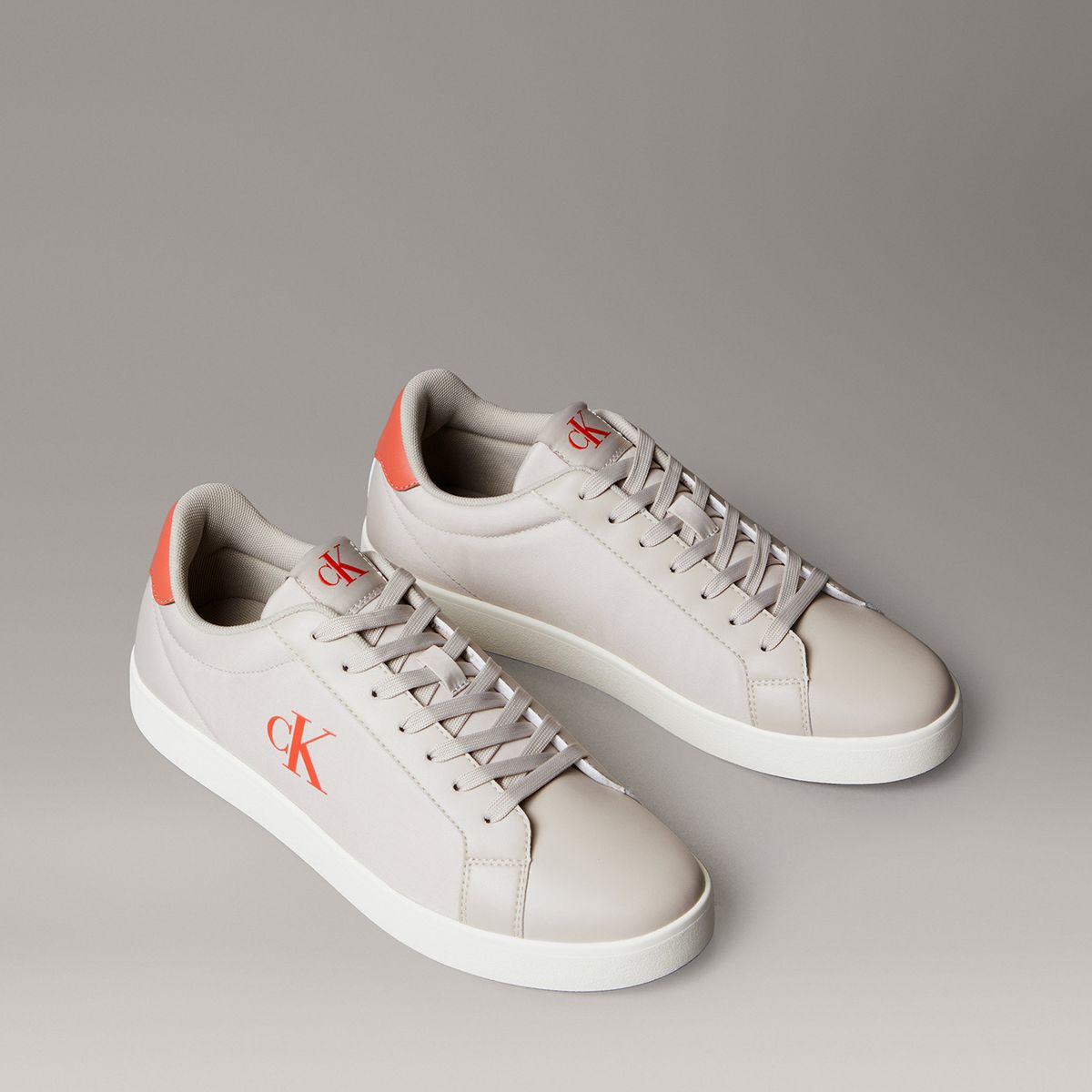 CALVIN KLEIN - Zapatillas con Suela Cupsole Beige Calvin Klein