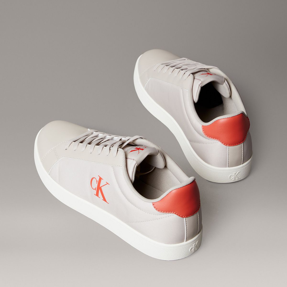 CALVIN KLEIN - Zapatillas con Suela Cupsole Beige Calvin Klein