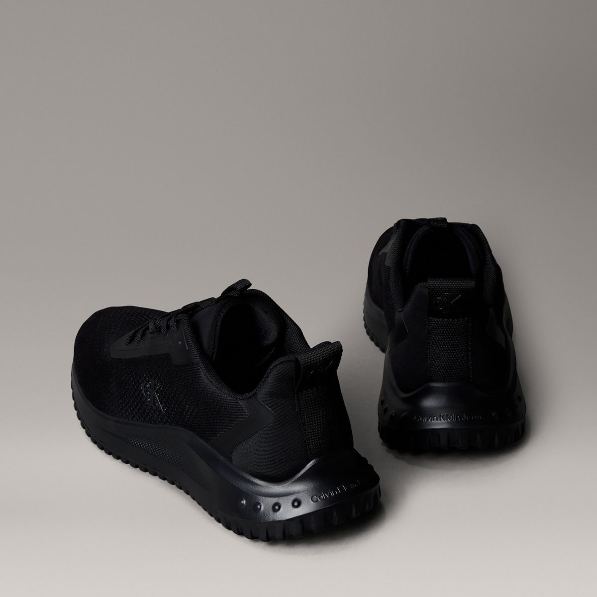 CALVIN KLEIN - Zapatillas Deportivas Runner en Nailon Negro Calvin Klein