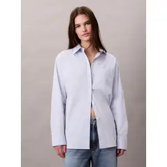 CALVIN KLEIN - Camisa Relaxed de Popelina