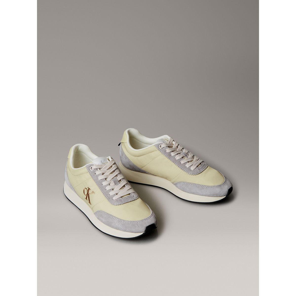 CALVIN KLEIN - Zapatillas Retro Runner Amarillo Calvin Klein