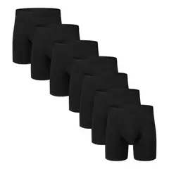 BAYGE - Pack 7 Boxers Hombre Cómodos Transpirables Algodón