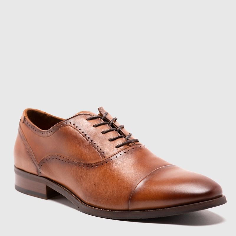 ALDO - Abawienflex Zapato Formal Hombre Cuero Café Aldo