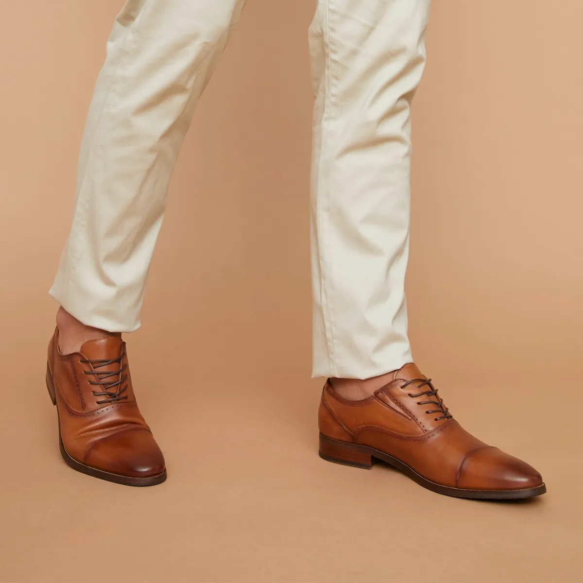 ALDO - Zapato Formal Hombre Cuero Café Aldo
