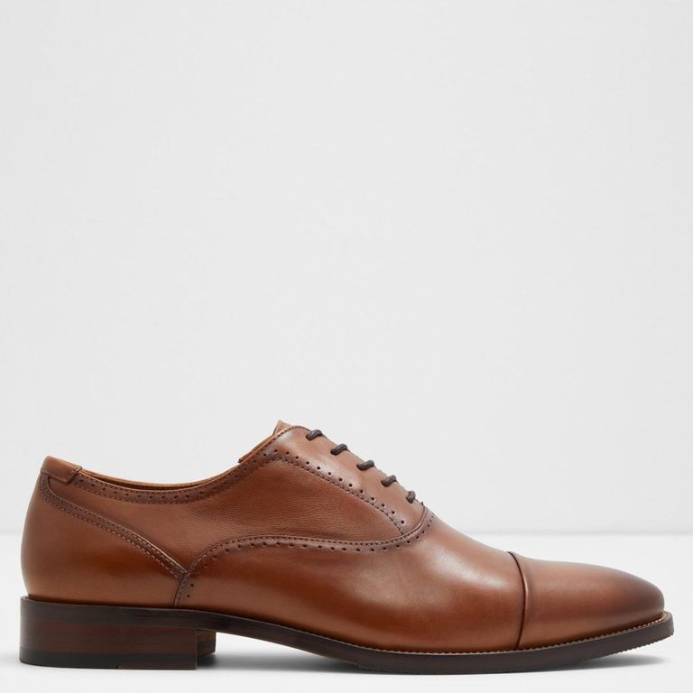 Zapato Formal Hombre Cuero Café
