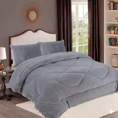 GENERICO - Cubrecama con chiporro 2p +funda de almohada