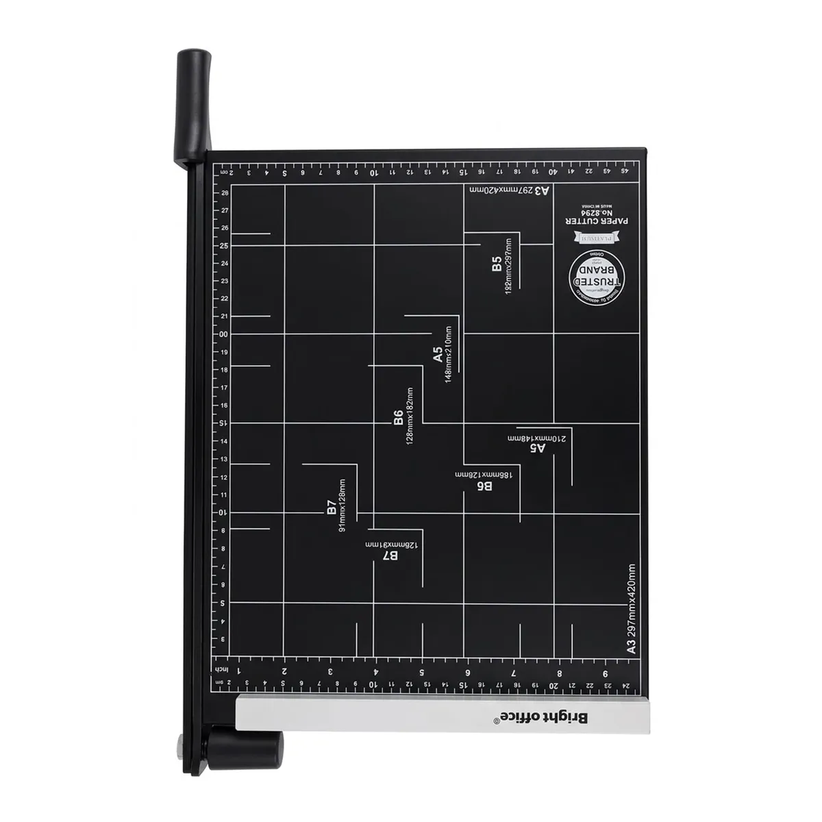 MALIK - Guillotina A4 Profesional Bright Office 8294 Negro