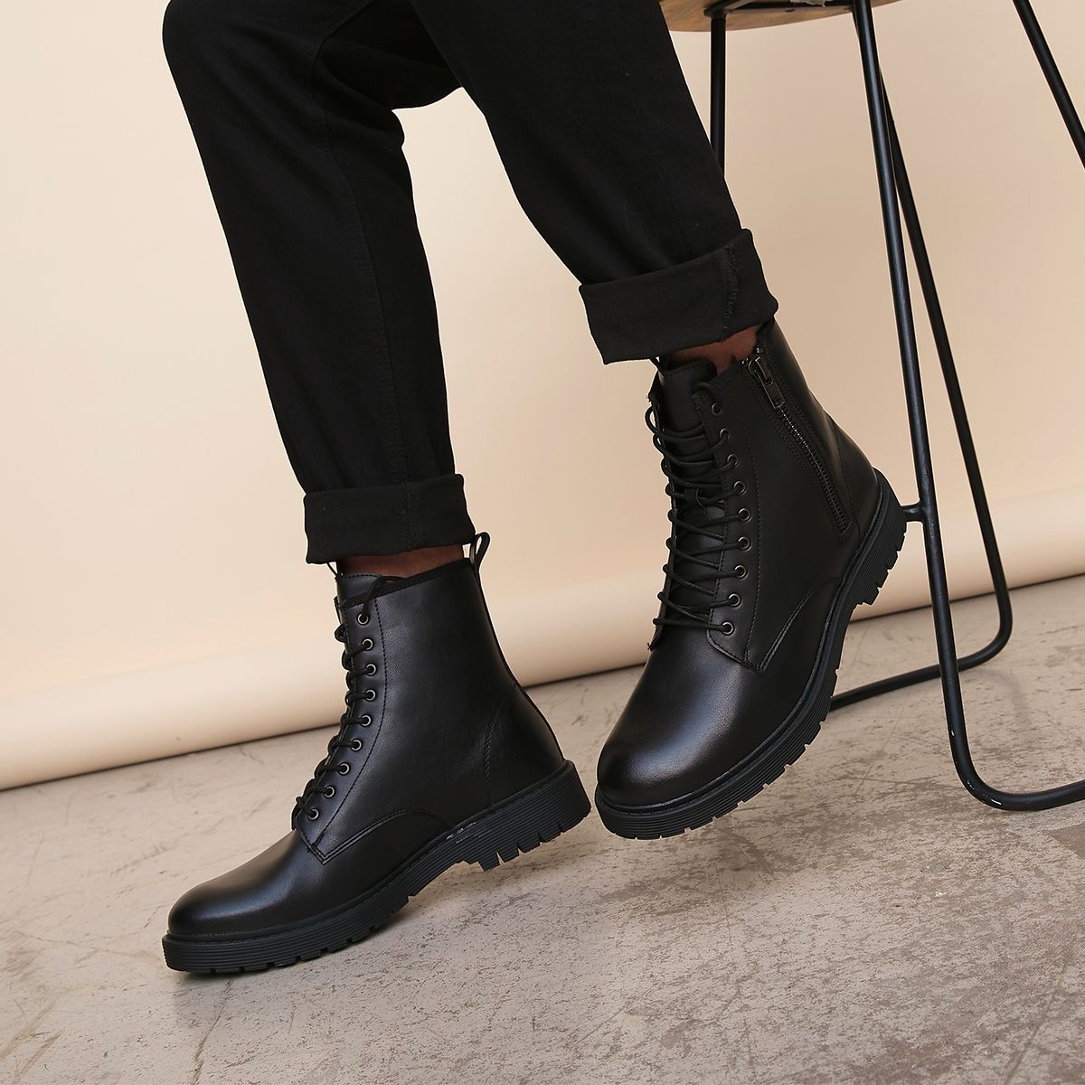 CALL IT SPRING - Call It Spring Bota Hombre Negro