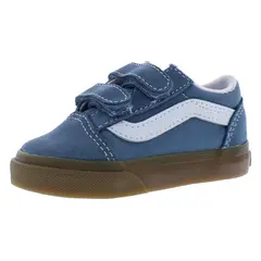VANS - Zapatillas Old Skool Velcro Suede /