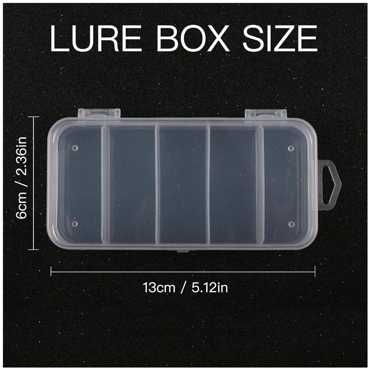 KUANGYE - Kit 10 Señuelos De Pesca Cucharas + Caja De Pesca