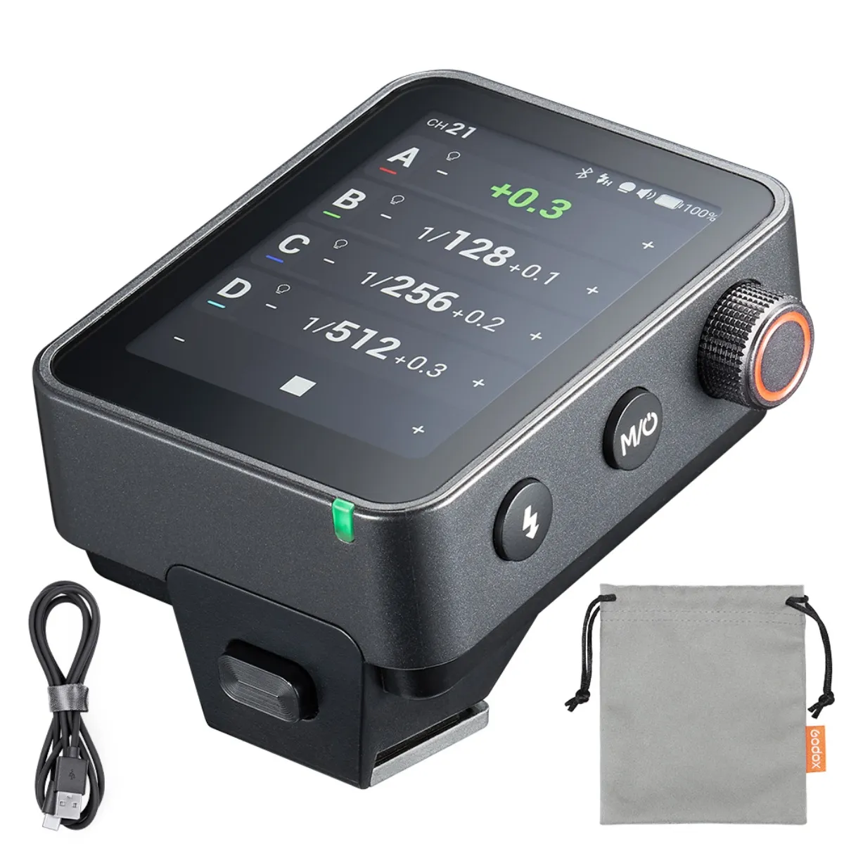 GODOX - GODOX X3 PRO O Disparador Flash TTL Inalámbrico para Olympus,Pantalla Táctil, Sistema X 2.4GHz