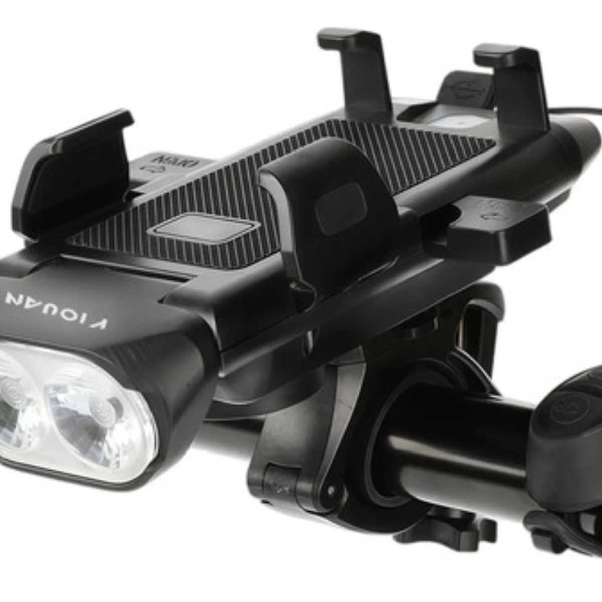 VERCI - Luz Bocina Bicicleta Con Power Bank Y Soporte Celular Usb