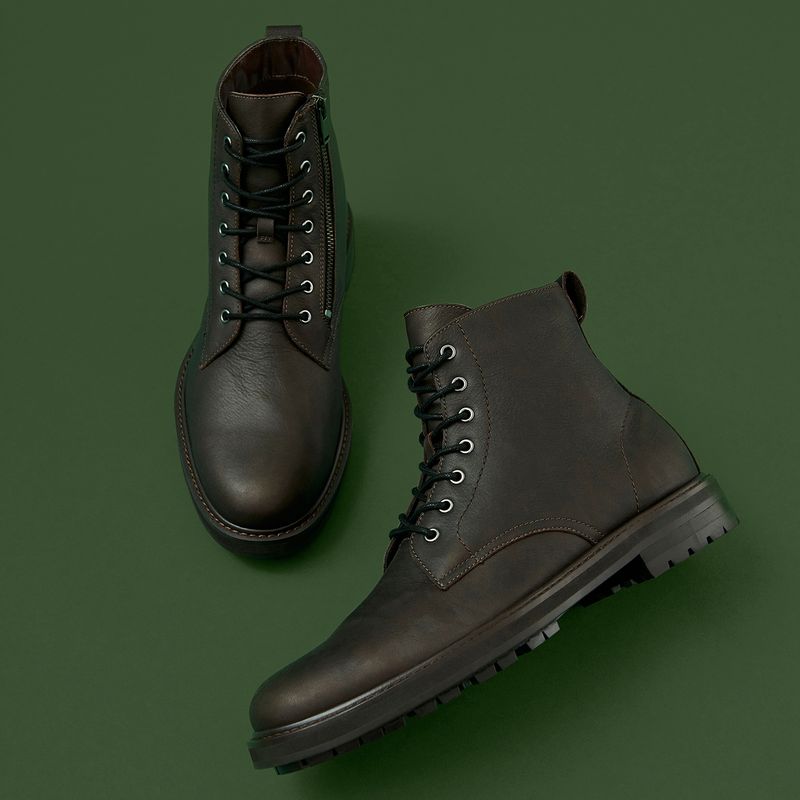 ALDO - Aldo Bota Hombre Cuero Negro