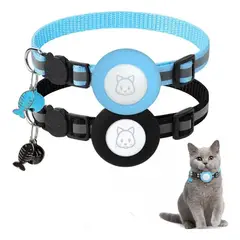 GENERICO - Collar Correa Con Funda Para Airtag Localizar Gato Perro