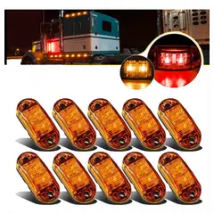 GENERICO - Focos Luces Laterales Posición Trochas Universal Led 12v 24v
