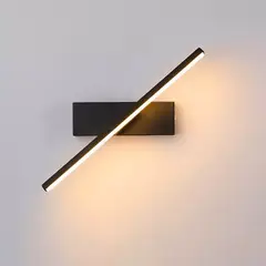 BLUEDREAMER - Aplique Led Para Dormitorio Luz Moderna 30cm Lámpara Arbotante Espejo Dormitorio Pared Baño Luz Led