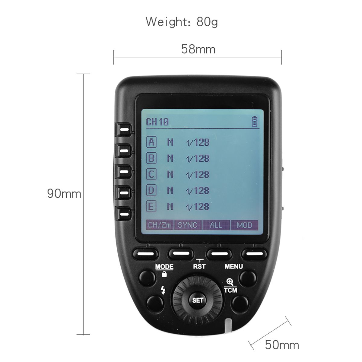 GODOX - Godox Xpro-S Transmisor de Flash para Sony, 18000s HSS