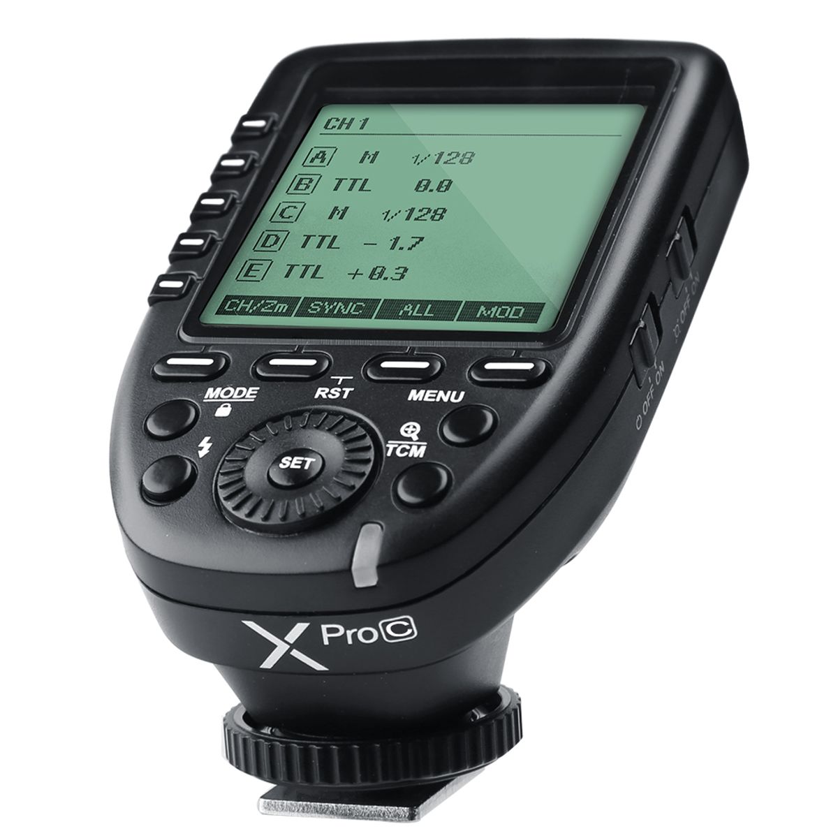 GODOX - Godox Xpro-C Transmisor de Flash para Canon, 18000s HSS