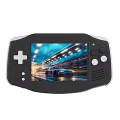 CORRERREY - Consola de juegos portátil pantalla IPS de 3,4 pulgadas sistema Linux salida HDMI mando de juegos