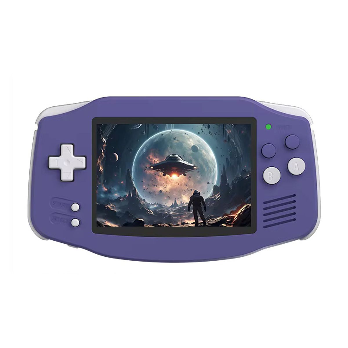 CORRERREY - consola de juegos portátil pantalla IPS de 3,4 pulgadas sistema Linux salida HDMI mando de juegos