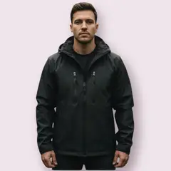 BLUE MOUNTAIN - CHAQUETA IMPERMEABLE TERMICO OUTDOOR HOMBRE