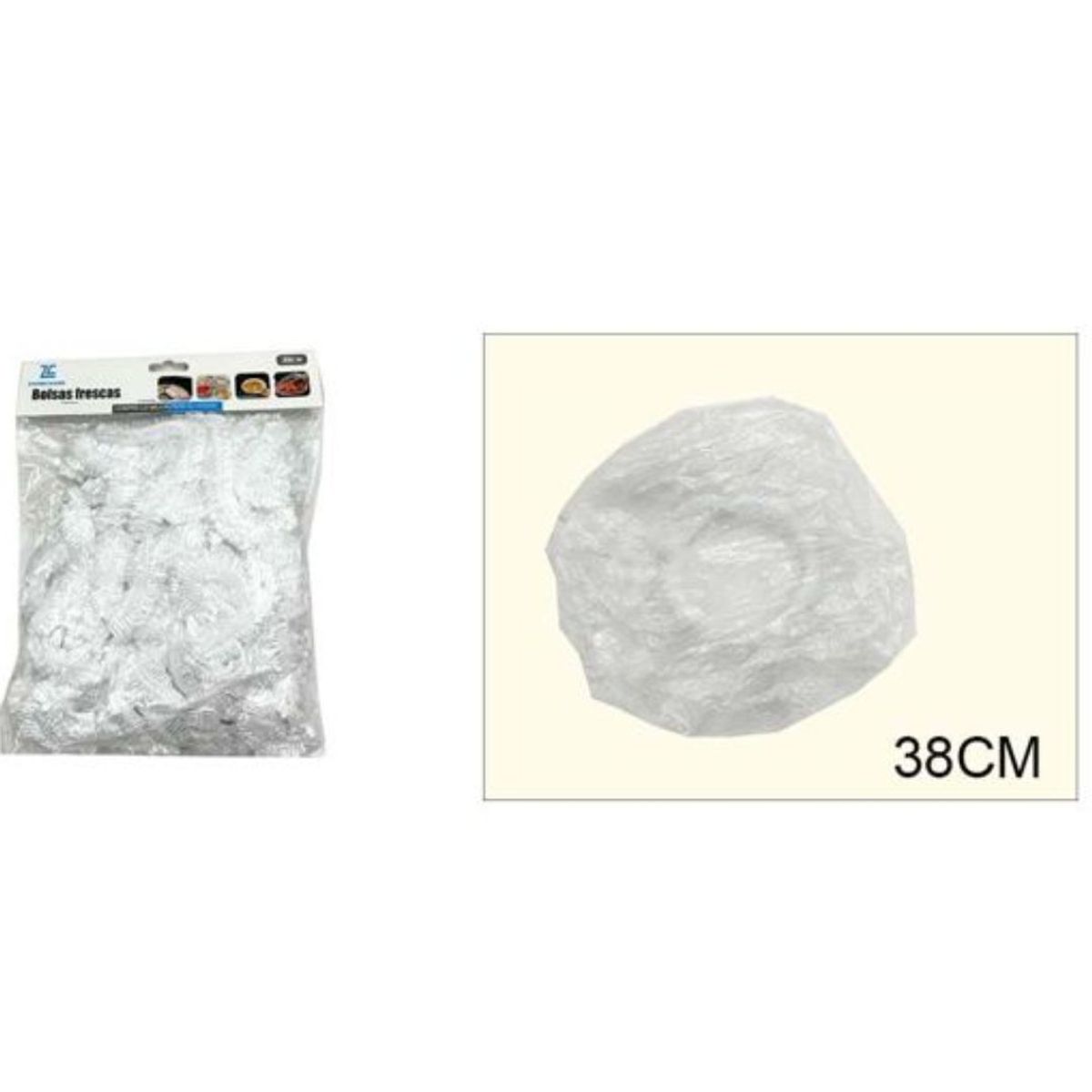 GENERICO - Tapacubierta desechable para alimentos 38cm