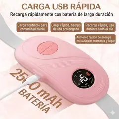 GENERICO - Cinturon Almohadilla Masajeador Calor Termica Colicos Dolor