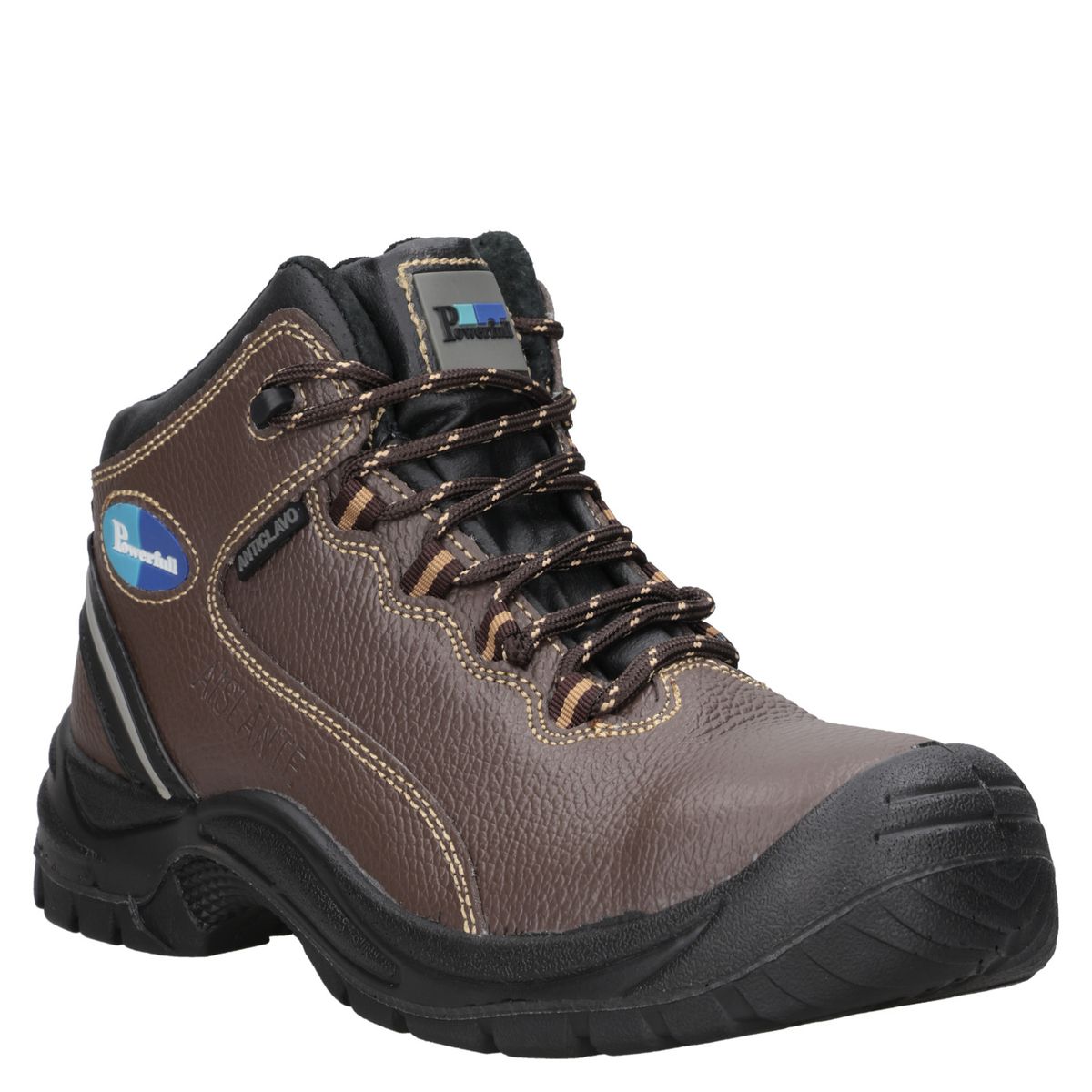 POWERFULL - Zapato Seguridad Hombre Marrón Powerfull