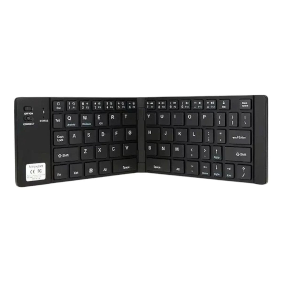 GENERICO - Mini Teclado Inalambrico Plegable Portatil Bluetooth