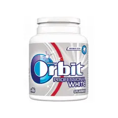 ORBIT - Chicle Sin Azúcar Professional White Spearmint 6x64 gr
