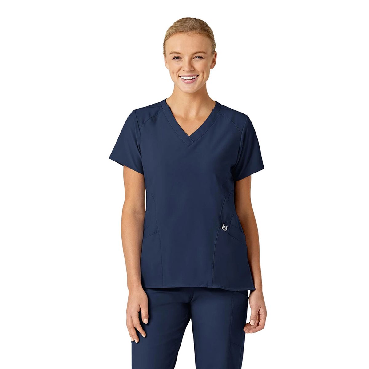WONDERWINK - POLERA CLÍNICA MUJER WONDERWINK 6155 NAVY