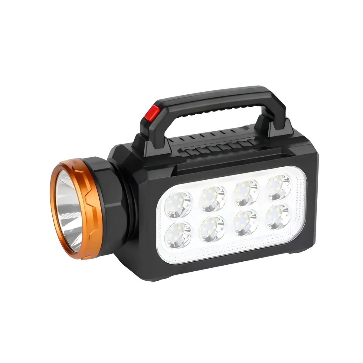 GENERICO - Linterna LED Recargable Solar Portátil  - Multiuso Camping y Emergencia