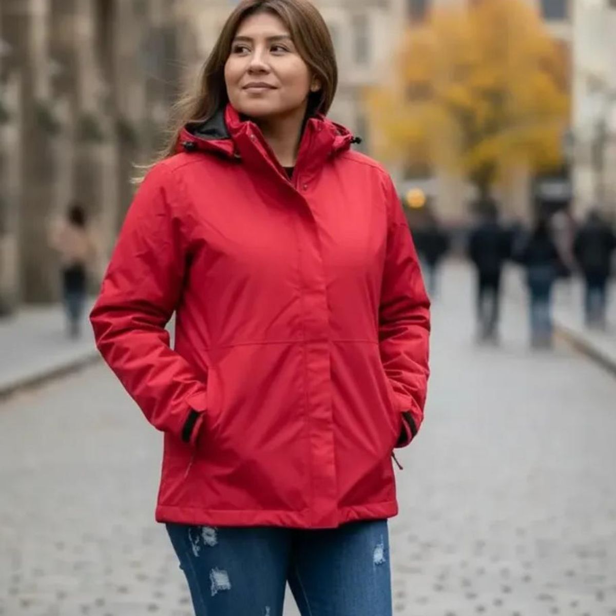 BLUE MOUNTAIN - CHAQUETA 3 EN 1 DAMA CON POLAR