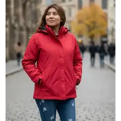 BLUE MOUNTAIN - CHAQUETA 3 EN 1 DAMA CON POLAR