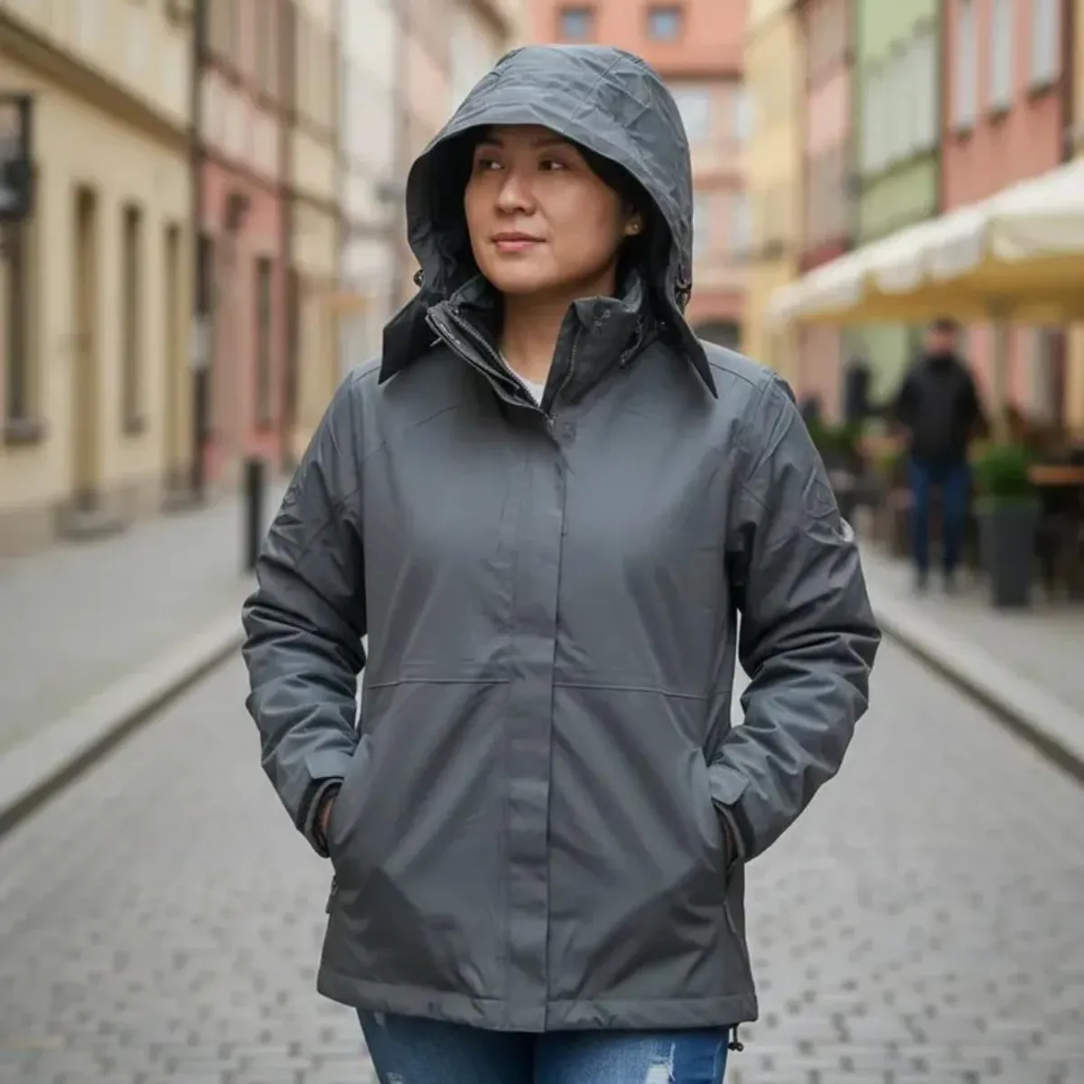 BLUE MOUNTAIN - CHAQUETA 3 EN 1 DAMA CON POLAR