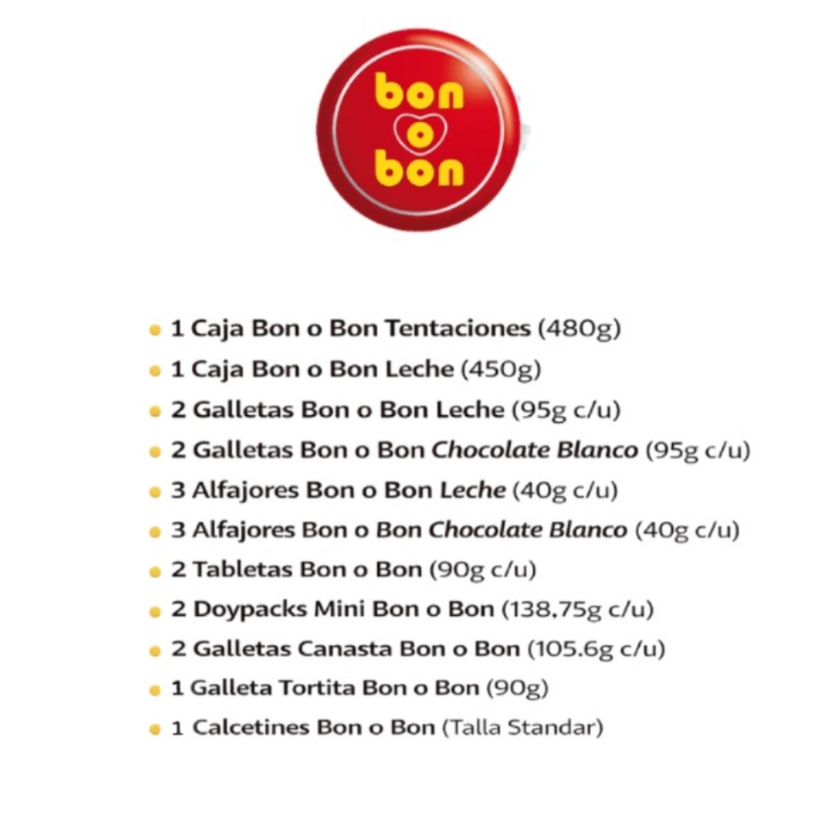 ARCOR - ARCOR CAJA BON O BON 2,3KG