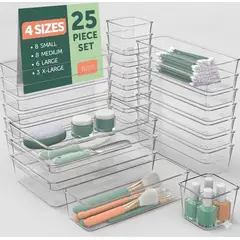 GENERICO - Set de 25 Cajones de Escritorio Organizadores