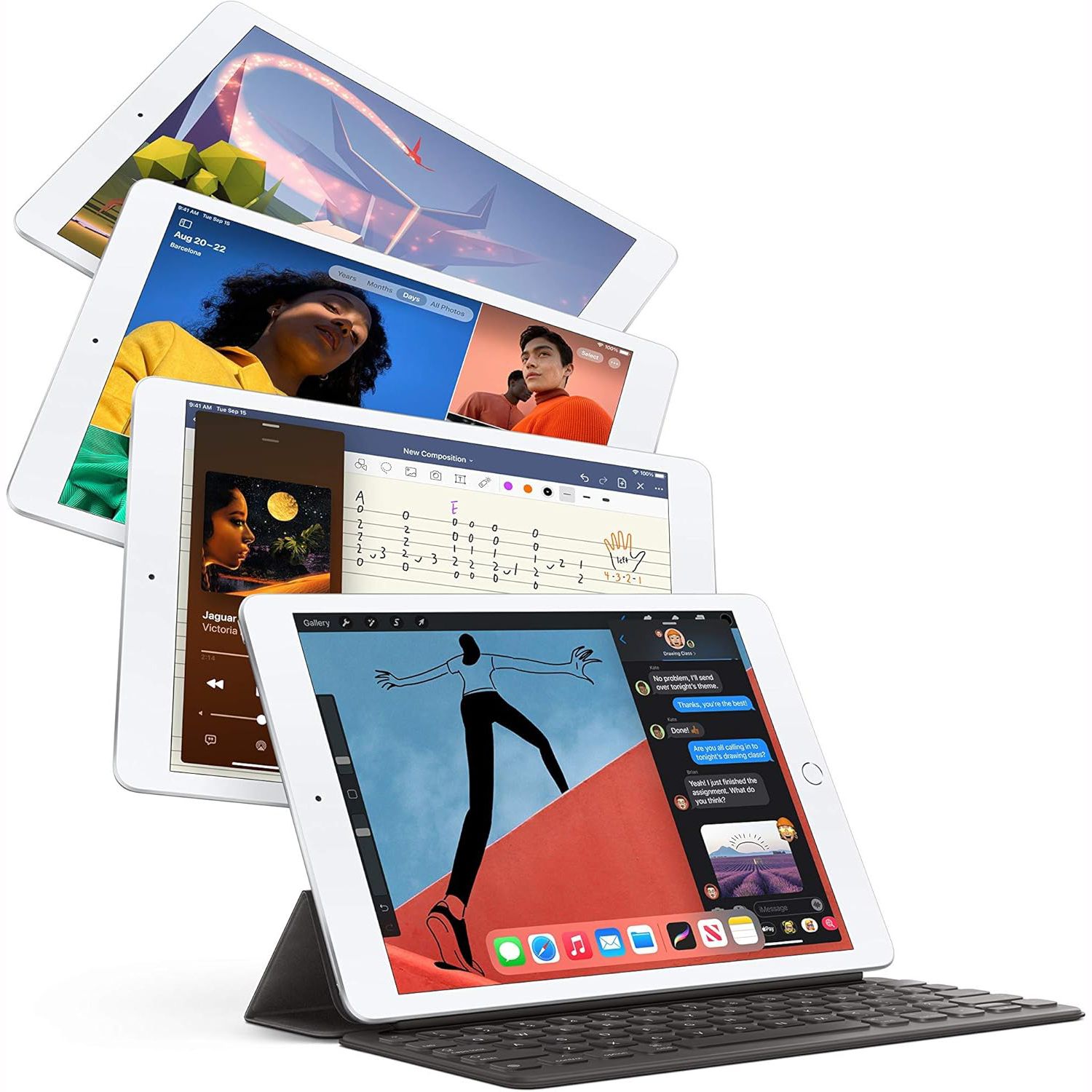 APPLE Apple Ipad 2020 8th 128G Wi-Fi Plata Reacondicionado Grado A
