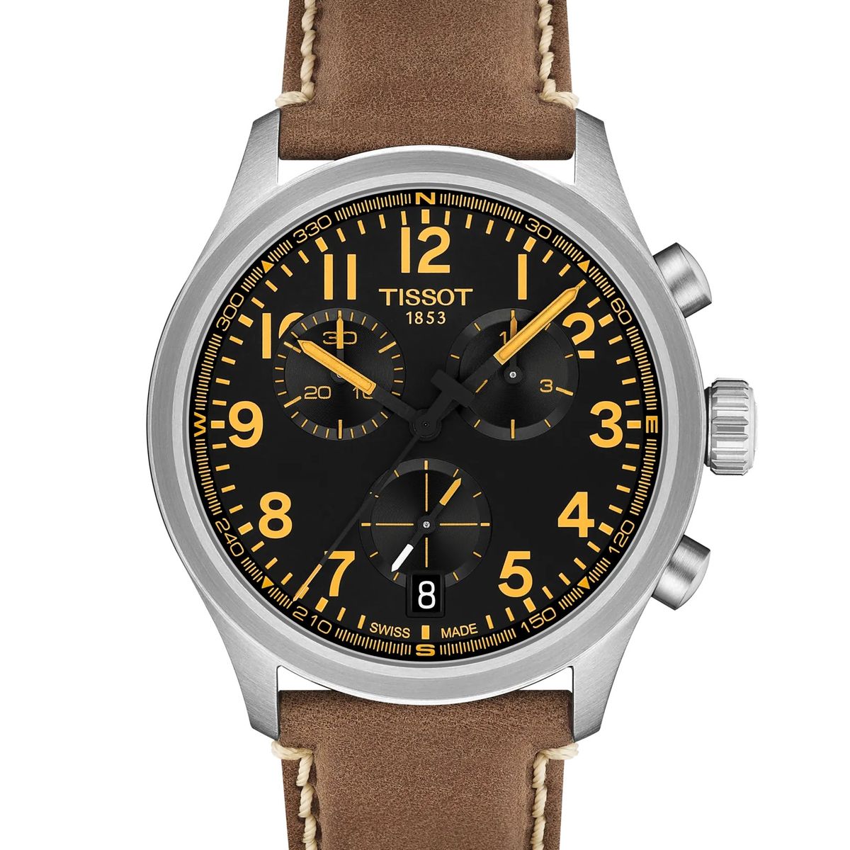 TISSOT - Reloj Tissot Chrono L 42mm Marrón