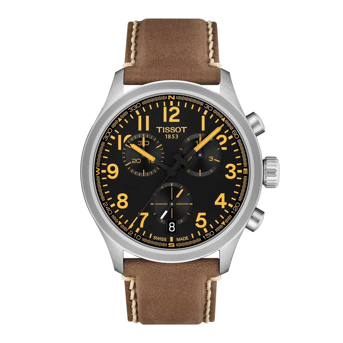 TISSOT - Reloj Tissot Chrono L 42mm Marrón