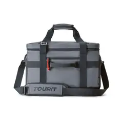 TOURIT - Cooler Bag Offroad Enfriador Aislado Portátil 48 latas 32L Gris