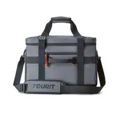 TOURIT - Cooler Bag Offroad Enfriador Aislado Portátil 60 latas 40L Gris