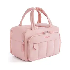 TOURIT - Lonchera Térmica Puffy 8.5L Hielo Reusable Rosa Oscuro