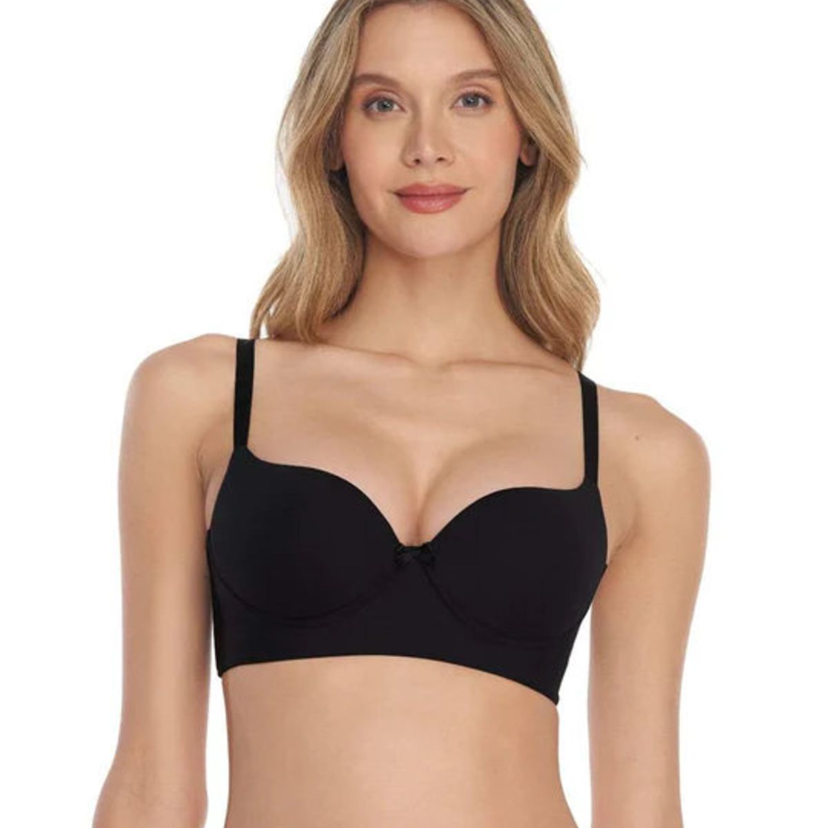 ST EVEN - Sostén Microfibra con Aro Sin Relleno Base Amplia ST EVEN