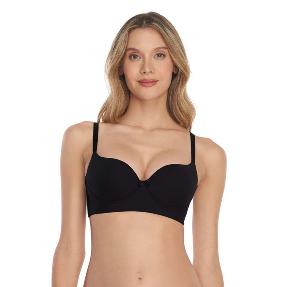 ST EVEN - Sostén Microfibra con Aro Sin Relleno Base Amplia ST EVEN