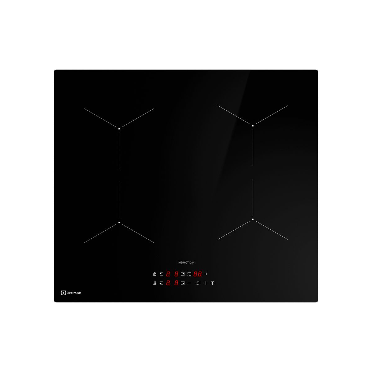 ELECTROLUX - Encimera Inducción 4 Platos Eléctrica Efficient IE4TW