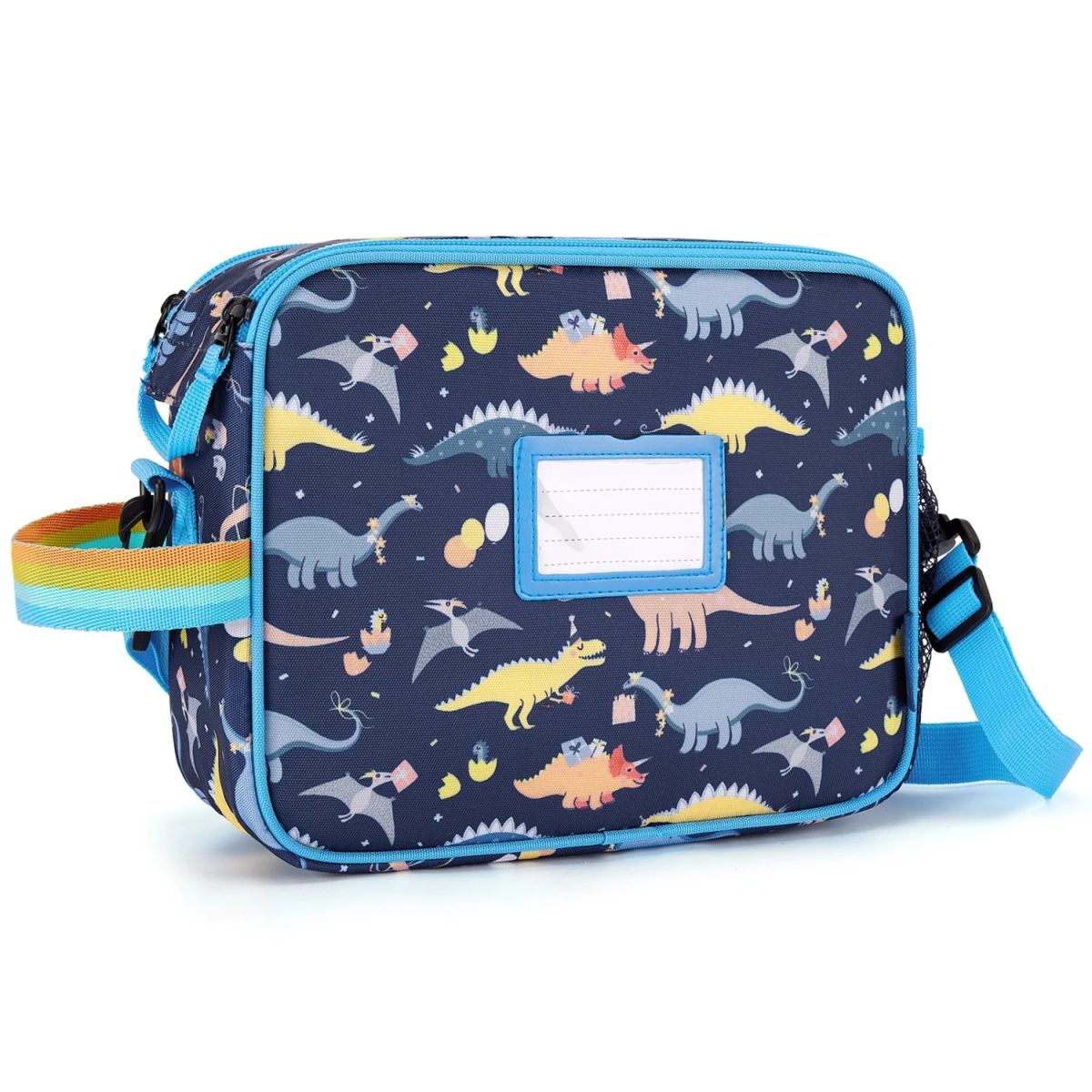 TOURIT - Tourit Lonchera Térmica Kids 5.5L Infantil Impermeable Azul Dinosaurios